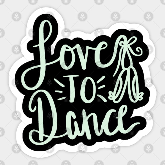 Love to Dance Sticker by lombokwetan